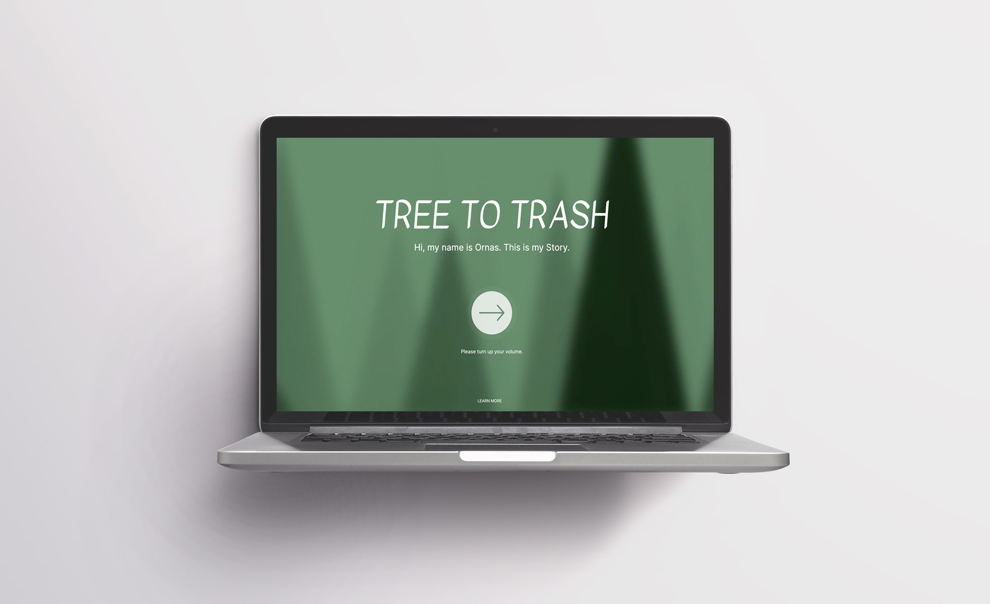 Tree to Trash — Macbook Mockup
